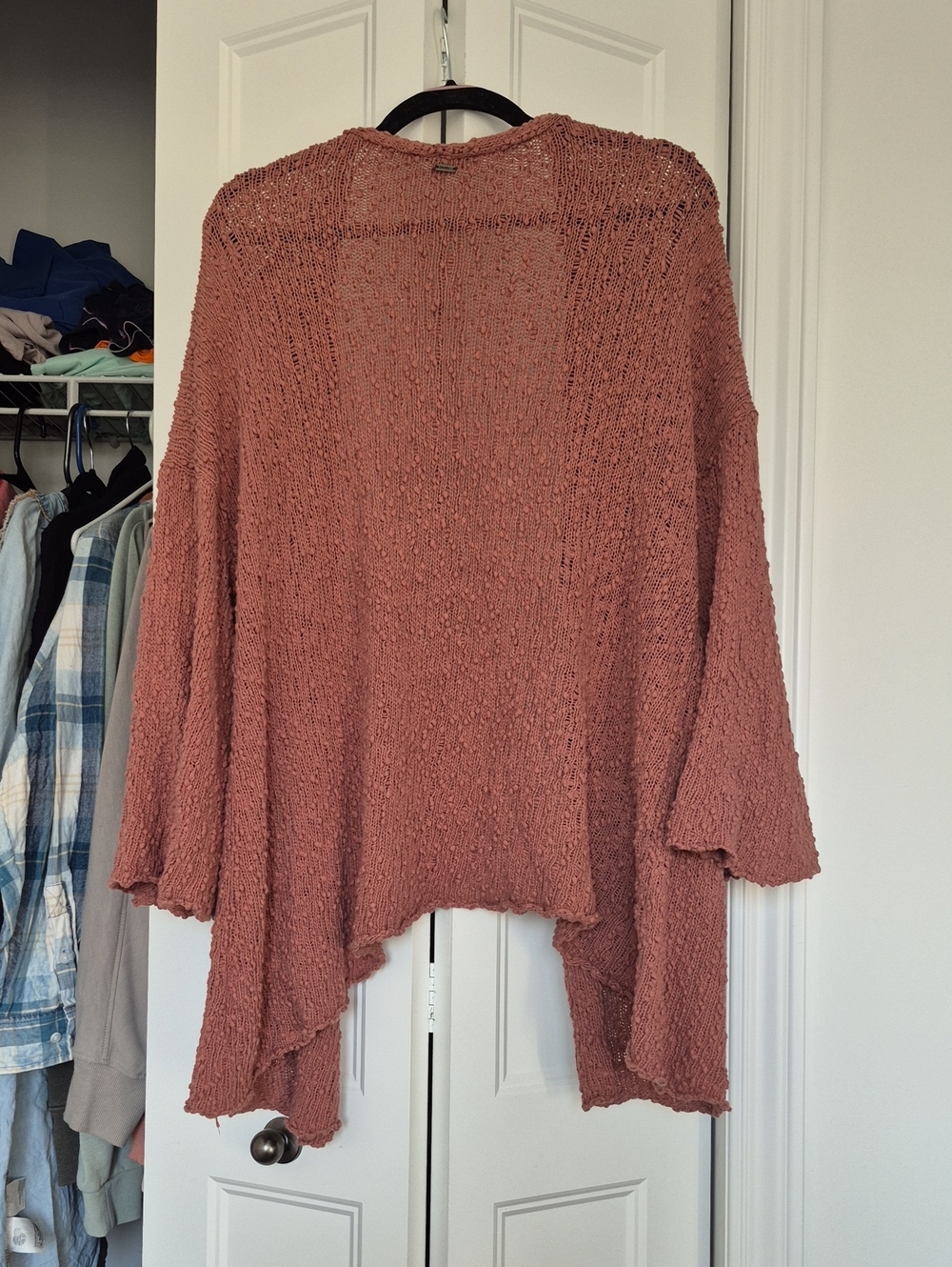 O'Neill Dusty Rose Open Knit Cardigan